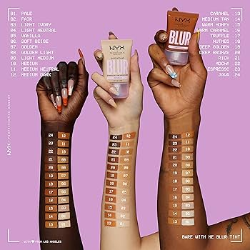 NYX PROFESSIONAL MAKEUP, Bare With Me, Tint Foundation
